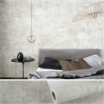 Veelike 15.7&#39;&#39;X118&#39;&#39; Concrete Wallpaper Texture Peel And Stick Concrete ... - $41.95