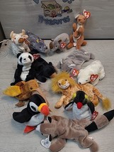 TY Beanie Baby Wildlife Creature Lot of 13 Plush Stuffed Toy NWT NOS - £19.66 GBP