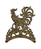 Rooster Cast Iron Hose Organizer - £28.58 GBP