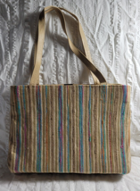 1980&#39;s Saks Fifth Avenue NOS Handbag Tapestry Leather Accents - £74.17 GBP