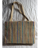 1980&#39;s Saks Fifth Avenue NOS Handbag Tapestry Leather Accents - £72.62 GBP