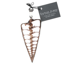 Retro Charles Albert sterling Cerithiun Telescopium shell pendant - £67.21 GBP