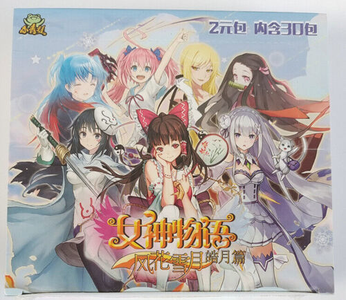 Primary image for Goddess Story TCG Anime Premium Waifu Booster Box NS-2M03 New Factory Sealed