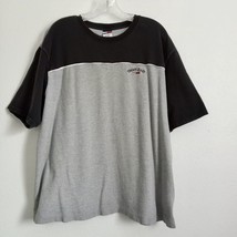 Vintage 90s Tommy Jeans Hilfiger Shirt Cotton Short Sleeves Crew Gray Bl... - $42.75