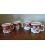 Lot of Four (4) Vintage Campbell’s Soup Mugs Four Different Scenes Westw... - $567.66 MXN