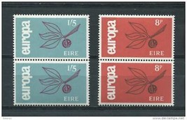 Ireland 1965 Sc 204-5 MNH Pair Europe issue CV $59 - £15.24 GBP