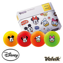 Volvik Vivid Disney Paquete Mickey Mouse And Friends. 1 Docena Pelota Golf - £45.81 GBP