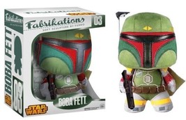 Classic Star Wars Boba Fett Fabrikations Plush Figure Toy #03 FUNKO NEW NIB - £15.19 GBP