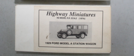 Jordan Highway Miniatures HO 1929 Ford Station Wagon #360-217 JB - $18.00