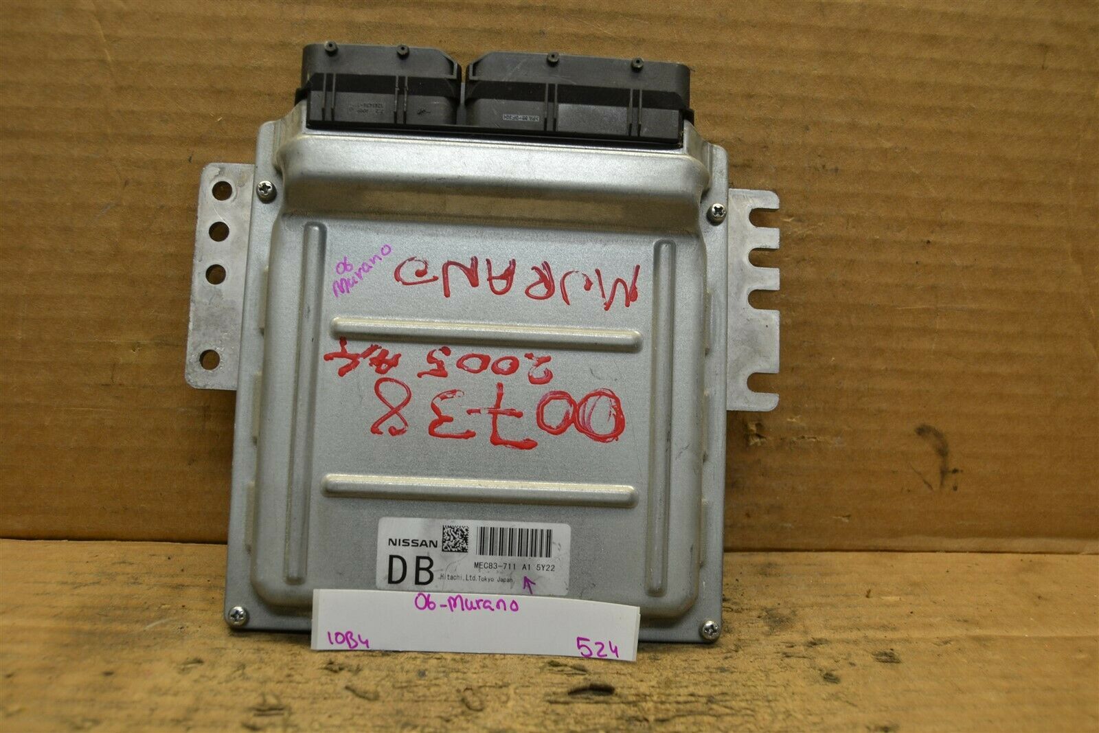 Primary image for 2006 Nissan Murano Engine Control Unit ECU MEC83711A1 Module 524-10B4