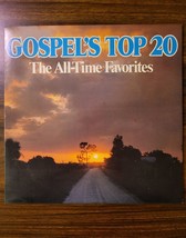 Gospel&#39;s Top 20 All Time Favorites Gospel Music LP Album Country Stars - £3.72 GBP