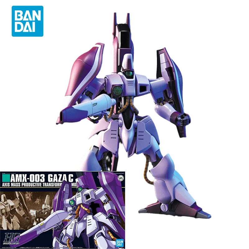 Bandai Original Gundam Anime Model Hguc Series 1/144 AMX-003 Gaza C Action - £58.30 GBP