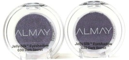 2 Count Almay 0.05 Oz Jelly Silk 030 Dark Secret Beautiful Elegant Eyeshadow - $18.99