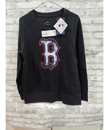 Boston Red Sox MLB Sweatshirt Pullover Women Sz L Long Sleeve Graphic Re... - $761.39 MXN