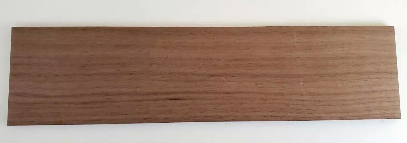 1 THIN SANDED KILN DRIED BLACK WALNUT 12&quot; X 3&quot; X 1/4&quot; LUMBER WOOD SCROLL... - $10.87