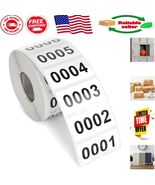 Comprehensive Self-Adhesive 1000 Count Number Tags - Perfect for Labelin... - $315.55 MXN