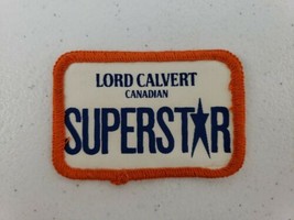 Vintage Lord Calvert Canadian Superstar Whisky 3&quot; Patch - £17.47 GBP