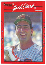 1990 Donruss #128 Jack Clark San Diego Padres - £1.01 GBP