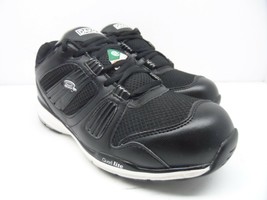 Dakota Men&#39;s Quad Lite ATCP Black Athetic Sneaker Work Shoe 7EE - £28.14 GBP