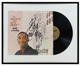Bill Cosby Signed Framed 1964 I Started Out as a Child Record Album Display - £116.80 GBP