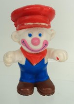 Vintage 80s Mego Clown Around PVC Figure - H.O. HO Railroad Clown - £3.98 GBP