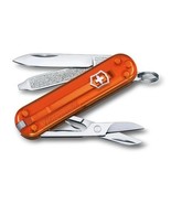 Pocket Knife Classic SD Victorinox 0.6223.T82G Fire Opal Orange Swiss Made - €25,58 EUR