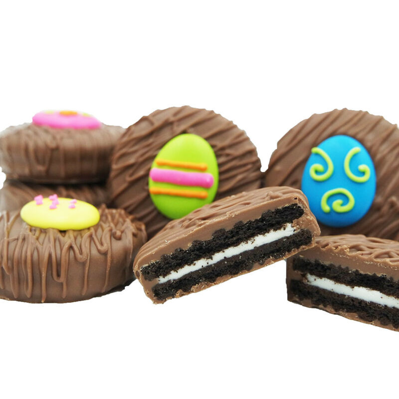 Primary image for Philadelphia Candies Easter Egg Assortment Milk Chocolate Covered OREO Cookies