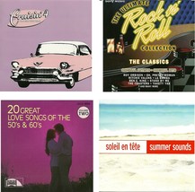 Lot of 4 CDs 50s 60s Classics Various Artists - No Cases - £3.20 GBP