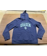 Seattle Kraken Men’s Blue Hoodie Sweatshirt - Fanatics - Large - £13.51 GBP