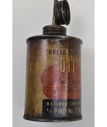 Vintage Sears Thread Cutting Oil Can Tin 1/2 Pint Gas Oil Service Station - €23,28 EUR