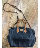 Dooney &amp; Bourke Satchel Black Leather Crossbody Handbag - €106,73 EUR