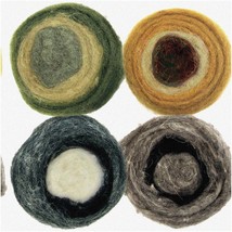 EcoRolls: Nature-Inspired Roving Rolls for Earthy Tones - £30.50 GBP