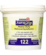 Zinsser 69384 SureGrip 122 Heavy Duty Wallcovering Adhesive, 1 Quart - $30.00 CAD