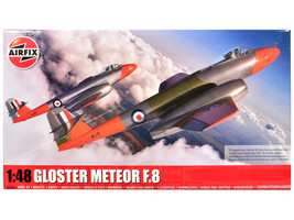 Level 3 Model Kit Gloster Meteor F.8 Aircraft with 2 Scheme Options 1/48 Plastic - £63.04 GBP