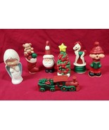 7 Vintage 1980&#39;s Collectible Lot of Christmas Wizard Wax Air Fresheners - $32.00