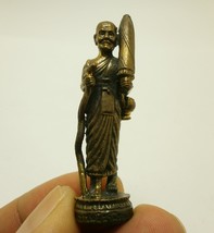 LP Tuad Phra Sivalee mini doll statue figurine Sivali Thuad sacred monk call for - £32.12 GBP