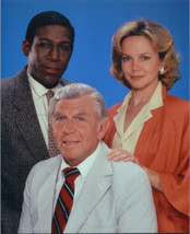 Matlock TV series cast pose Andy Griffith Linda Purl Kene Holliday 8x10 photo - £9.55 GBP