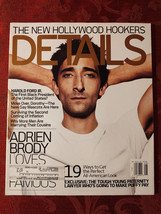 DETAILS magazine August 2004 Adrien Brody Fashion - £7.67 GBP