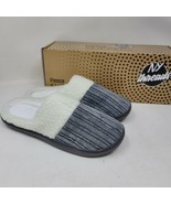 NY Threads Women&#39;s Gray Soft Fleece Lined Slippers Size Small US 5-6 - £16.43 GBP