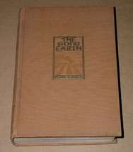 The Good Earth Hardbound Book Vintage 1931 Sixth Printing With Newspaper Clips - £117.98 GBP