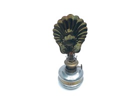 Antique Oil Lamp Kosmos Brenner Art Deco Round Wick - £71.22 GBP