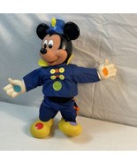 1990 Walt Disney Mickey Mouse Marching Band Leader Interactive Squeak To... - $254.90 MXN