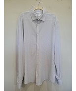 Mizzen + Main  Leeward Long Sleeve Dress Shirt White Mens Size XL Trim Tall - €33,08 EUR