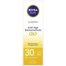 Nivea Sun Face Anti Age Face Cream Spf 30 UVA/UVB Protection 50ml-FREE Shipping - $22.76