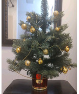 Christopher Radko Artificial Christmas Tree Holiday Celebrations With Li... - $150.03
