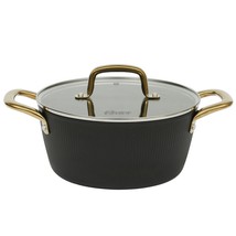Oster Abbottsford 7 Quart Nonstick Aluminum Dutch Oven with Glass Lid in... - $80.61