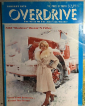 OVERDRIVE vintage Trucking Magazine January 1979 - £27.68 GBP