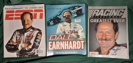 Vintage Racing Magazines and Paperback Book Related to the Great Dale Earnhardt - £7.90 GBP