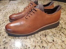 Cole Haan Men's 2.Zerogrand Lined Laser Wingtip Oxford C25351 - British Tan/Java - $133.65