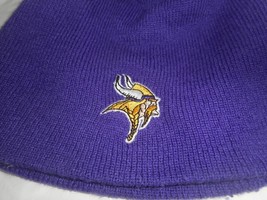Minnesota Vikings Winter Beanie Purple Reebok Select Series NFL One Size Fit All - £7.78 GBP